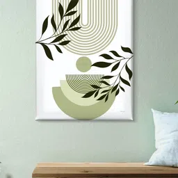 Myntra Elegant Homes White Canvas Wall Paintings image 5