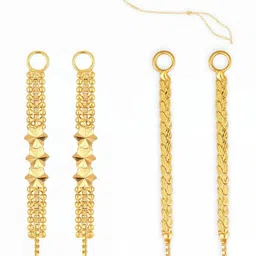 VIVASTRI Women Gold-Plated Alloy Earrings-picture-11
