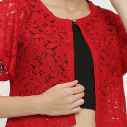 APR GLOBAL Women Pack of 2 Cotton Open Front Shrug image 2