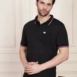 Austin wood Men Polo Collar Pockets T-shirt-picture-25