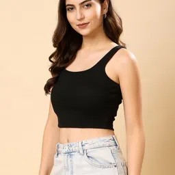 CORSICA Cotton Tank Crop Top image 2