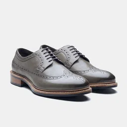 KOZASKO Goodyear Men Welted Grey Longwing Blucher-picture-20