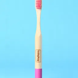 Babyhug Bamboo Toothbrushes Pack of 4 - Multicolor image 5