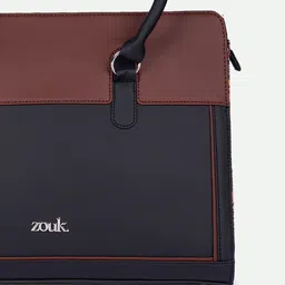 ZOUK Women Ethnic Motifs Printed Structured Leather Shoulder Bag image 4