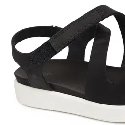 ECCO Leather Flatform Sandals image 3