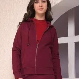 Crimsoune Club Women Hooded Sweatshirt-image-10