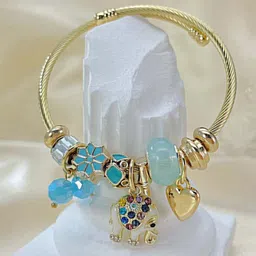 GOLDIWALA Women Gold-Plated Bangle-Style Bracelet-picture-22