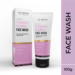 dr. sheth’s Ceramide & Vitamin C BrighteningFor Dry to Normal Skin | Reduces Dark Spots & Repairs Skin Barrier | With Vitamin C & Ceramide Complex | Men & Women | 100 mL Face Wash-picture-28