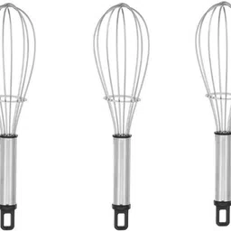 jam Whisk।Balloon whisk।Egg beater। Egg Mixer। Vegetables whisk।JAM Stainless Steel Balloon Whisk-picture-46