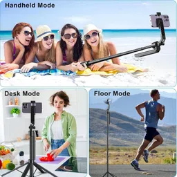 RETRACK C12 1.8Meter Long AI Auto Follow-Up Face Tracking Selfie Stick 360° Gimbal Tripod image 4