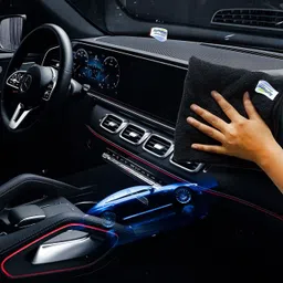 softspun Microfiber Vehicle Washing Cloth image 5
