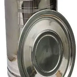 rs enterprises Stainless Steel Atta Tanki/Container/Box/Drum/Pawali 10 L Drum image 2