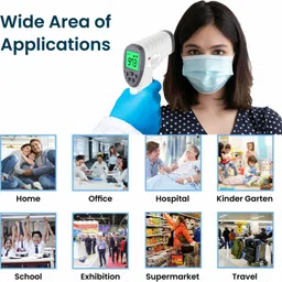EASYCARE (EC5063) (German-tech) LCD display Non-Contact Infrared Thermometer image 5