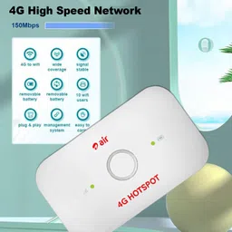 Jxrev 4G LTE Wireless Dongle with Airtel SIM Network Support (4G,5G SIM), Plug & Play 150 Mbps Data Card ,Calls not Supported image 5