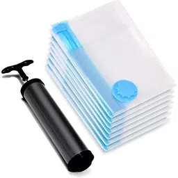 nd brothers 5Pack Vacuum Compression Storage Bags With Pump,Space Saver Sealer Bag ND68 Travel Storage Vacuum Bags-picture-15