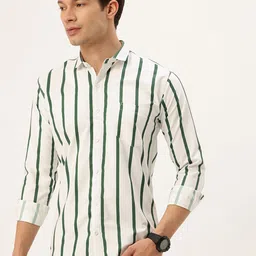 FIFTY TWO Vertical Striped Casual Shirt-picture-31