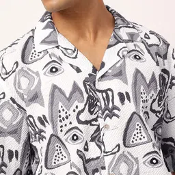 Kook N Keech Quirky Canvas Printed Shirt image 3