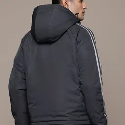 Roadster Raglan Sleeves Padded Jacket With A Hood image 2