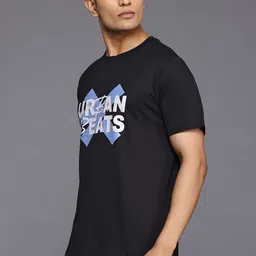 HRX by Hrithik Roshan Typography Print Lifestyle T-shirt image 3