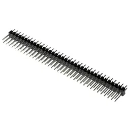 RS Pro Straight Through Hole Pin Header 72 Contact(s) 2 Row(s) 2.54 mm Pitch Unshrouded (Pack of 10)-picture-39
