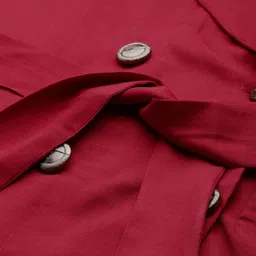 WoowZerz Slim Fit Longline Coat image 2