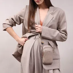 VERO MODA Women Beige Small Sling Bag-image-27
