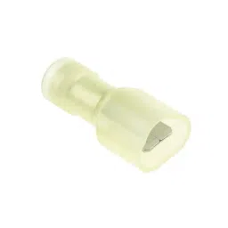 RS PRO Yellow Insulated Male Spade Connector, Tab, 0.8 x 6.35 mm Tab Size, 4 mm² to 6 mm², 1788377 image 3