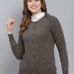 Monte Carlo Grey Textured Sweaters-picture-32