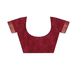 HERE&NOW Ethnic Motifs Poly Chiffon Saree image 5