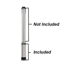 Kirloskar 2 HP 10 Stage Three Phase Borewell Submersible Pump Only Without Motor image 2