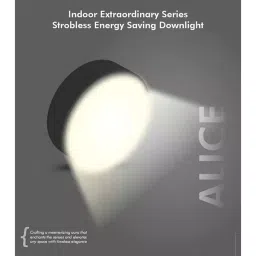 Lumistar ALICE 3IN1 Surface LED Down Light Round 10 W Black Polycarbonate, LM-510-10W-4"-3IN1 image 2