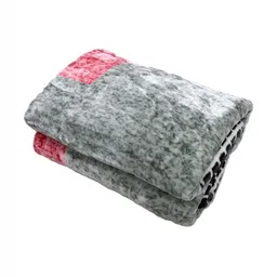 Signature Black & Pink Heavy Winter 550 GSM Double Bed Blanket image 3
