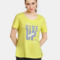 Rosaline by Zivame Yellow Printed T-Shirt-picture-11