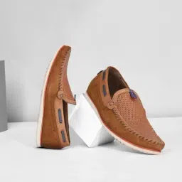 Hitz Men's Tan Casual Loafers-picture-14
