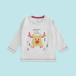 Pantaloons Baby Grey Cotton Printed Full Sleeves T-Shirt-image-30