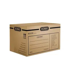 Eosio Corrugated Boxes 5 Ply 26X13X14 inch Size Cardboard Brown (Pack of 4)-image-84