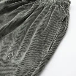 The Roadster Lifestyle Co Velvet Mid-Rise Trousers image 3