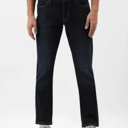 Wrangler Skanders Dark Blue Slim Fit Low Rise Jeans-image-34