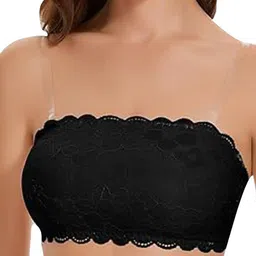 ComfyStyle Floral Bandeau Full Coverage Bra image 3