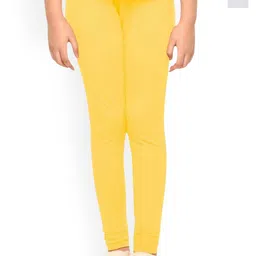 Tik Tok WEARS Girls Pack Of 2 Mid-Rise Churidar Length Leggings-picture-48