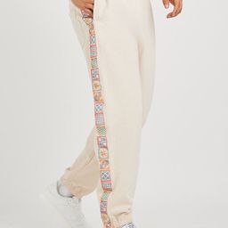 Styli Men Side Motif Printed Pure Cotton Mid-Rise Relaxed-Fit Joggers-picture-45