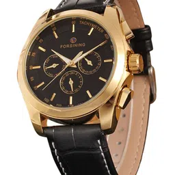 FORSINING Men Dial & Leather Straps Analogue Watch FSG6625M3G1-picture-33