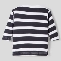 Kidi Wav Full Sleeves Polka Dots Printed Coordinating Tee & Pajama Set - Multi Colour image 3