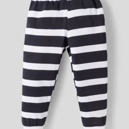 Kidi Wav Full Sleeves Polka Dots Printed Coordinating Tee & Pajama Set - Multi Colour image 5