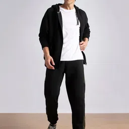 Jockey Men Super Combed Cotton Mid-Rise Joggers Track Pants image 5