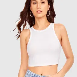 SELVIA White Regular Fit Top-picture-33