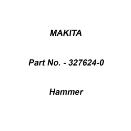 Makita Hammer Suitable For DTW700, Part No 327624-0-picture-28