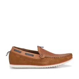 Hitz Men's Tan Casual Loafers image 4