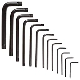 Bondhus ProGuard TORX L-Wrenches Short Arm Protanium Steel T7 to T55 Size, 31737 (Set of 13) image 3