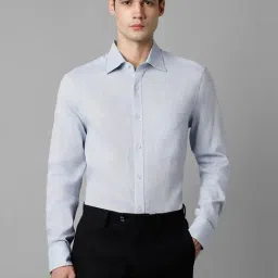 Louis Philippe Blue Regular Fit Shirt-image-58